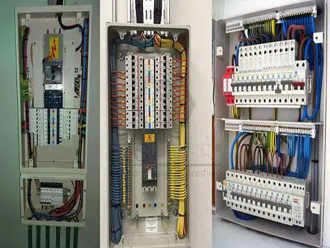 أعمال اللوحات الكهربائية والقواطع